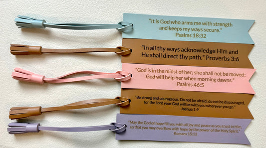 Custom Engraved Leather Bookmarks – Personalized Front & Back (No Extra Cost!)